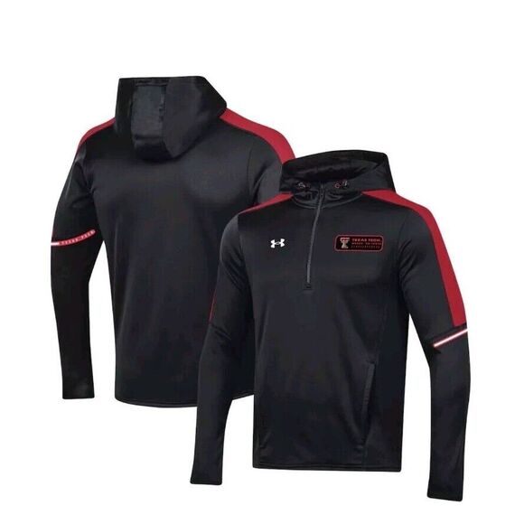 Under Armour Other - Texas Tech Red Raiders Under‎ Armour Black Hoodie Mens Large New